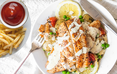 Fillet Fish Supper